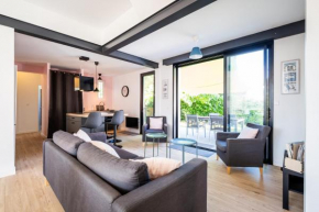 À 150m de la plage maison avec jardin pour 9